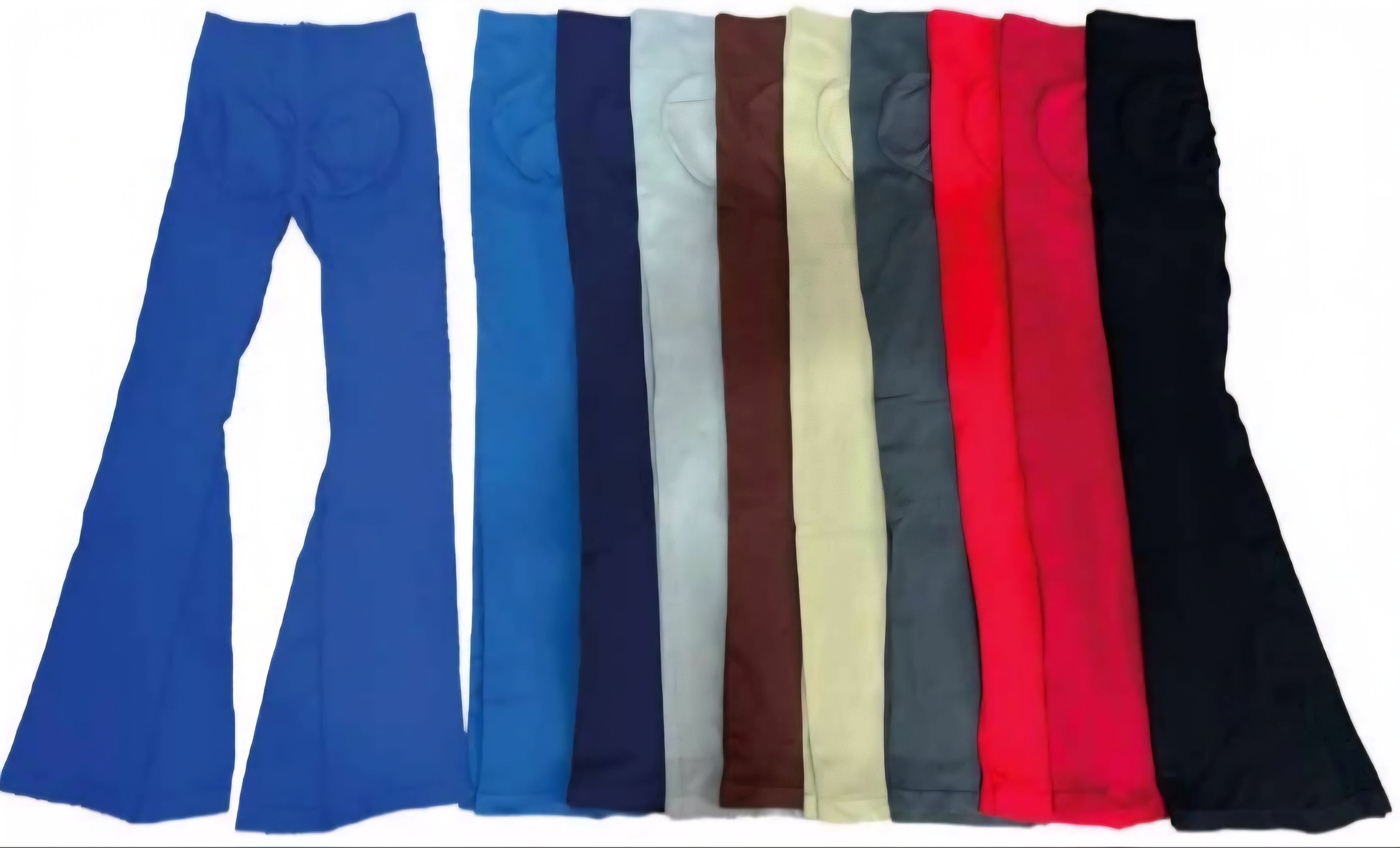 CALZA FLARE PANTS COLOR LISO